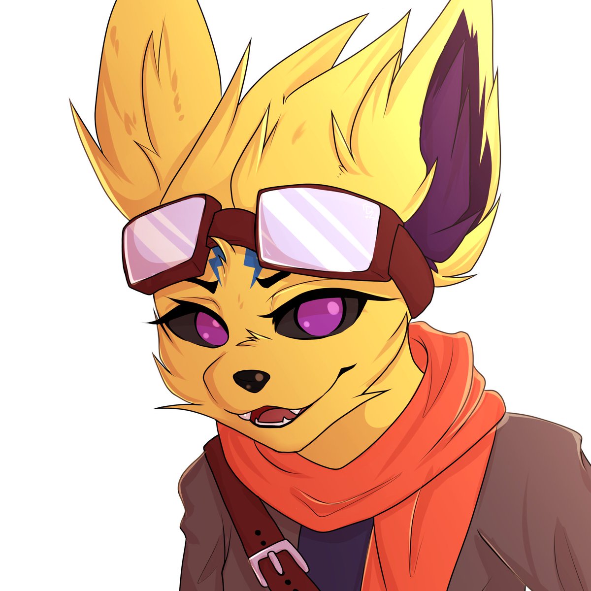 DawnZamir's tweet image. ⚡️Icon commission for Krattyboi67

#furry #furryart #furryfandom