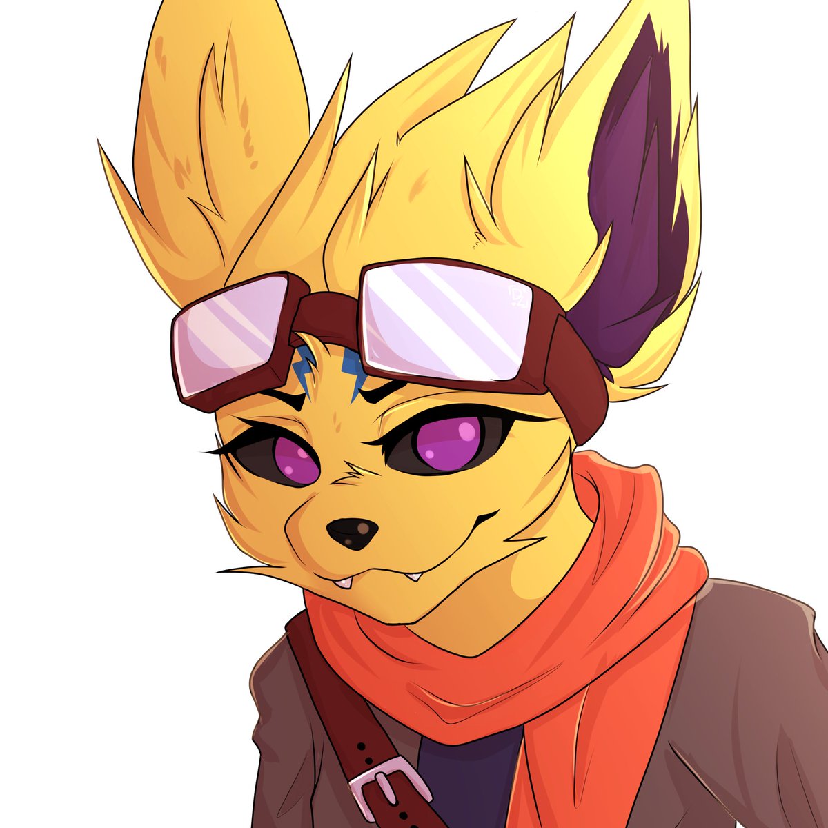 DawnZamir's tweet image. ⚡️Icon commission for Krattyboi67

#furry #furryart #furryfandom