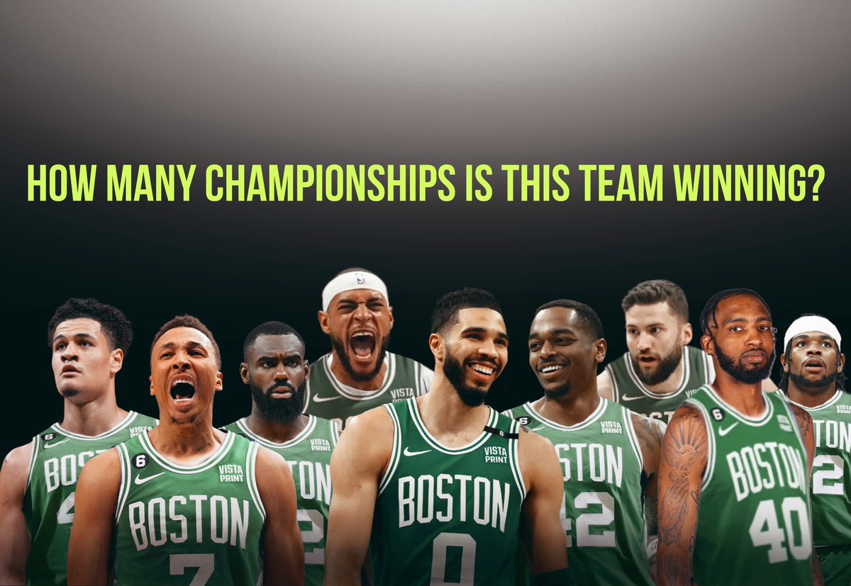 AkshoEnt's tweet photo. How many championships is this team winning? 👀 

#differenthere 🍀 https://t.co/EG9PZFRH8F