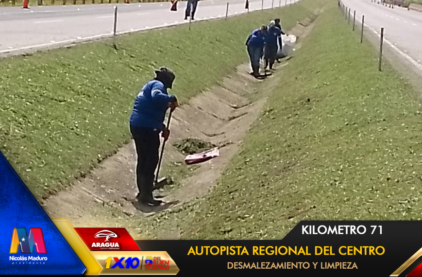 viasdearaguas's tweet photo. 🚧📷Trabajamos en la #ARC con el desmalezamiento y limpieza de la isla central del km 71, Gobernadora. @Soykarinacarpio optimiza y mejora el paisaje de esta importante arteria vial.
#VenezuelaPotencia
@NicolasMaduro @VTVcanal8 https://t.co/dvsBLEoNw7