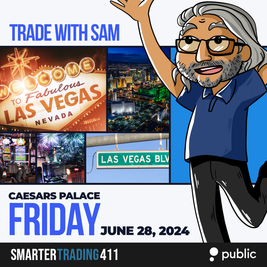 smartertrader's tweet photo. Get ready to trade with Sam in #LasVegas 🎉🎉

Create a Public account to reserve the spot and receive a $50 bonus!
➡️ https://t.co/cIssaviDRI
#TradeWithSam #VegasTrading #GetSmarter @public https://t.co/DSMI8mC8WE