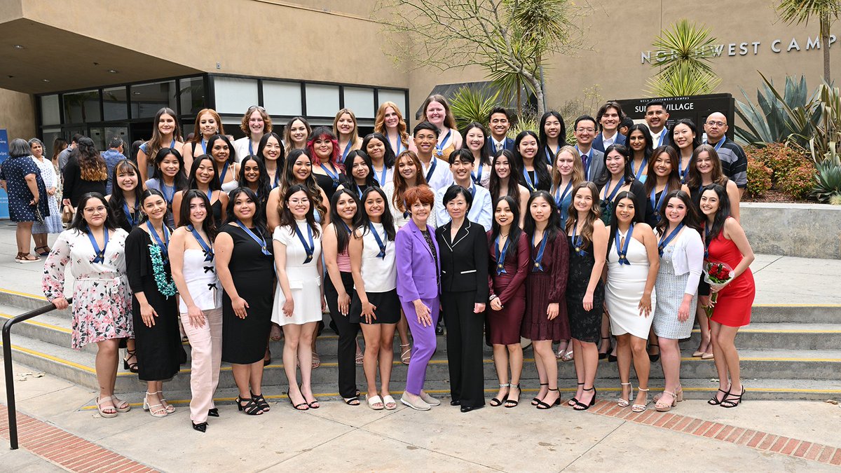 UCLANursing's tweet photo. Congratulations to our graduating B.S. and MSN-MECN students on receiving their nursing pins!

The #BlueandGold Ceremonies, a.k.a. #Pinning, are a celebration of their dedication, hard work, and continued progress to health care. #GoBruins #BruinNurse https://t.co/pPTcapP3RT