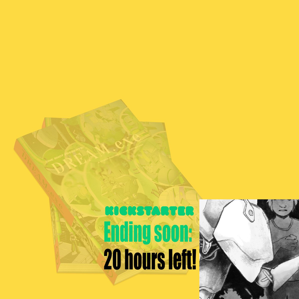 Also a reminder, the second anthology I am in is Dream.exe and it ends in 20 hours!
You can find the anthology here:
kickstarter.com/projects/jaker…