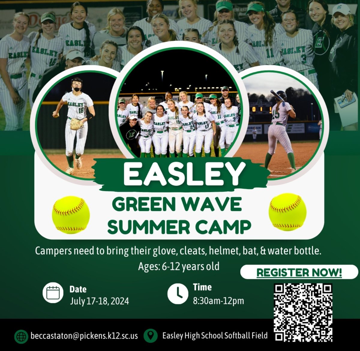 Save the date! 💚🌊🥎