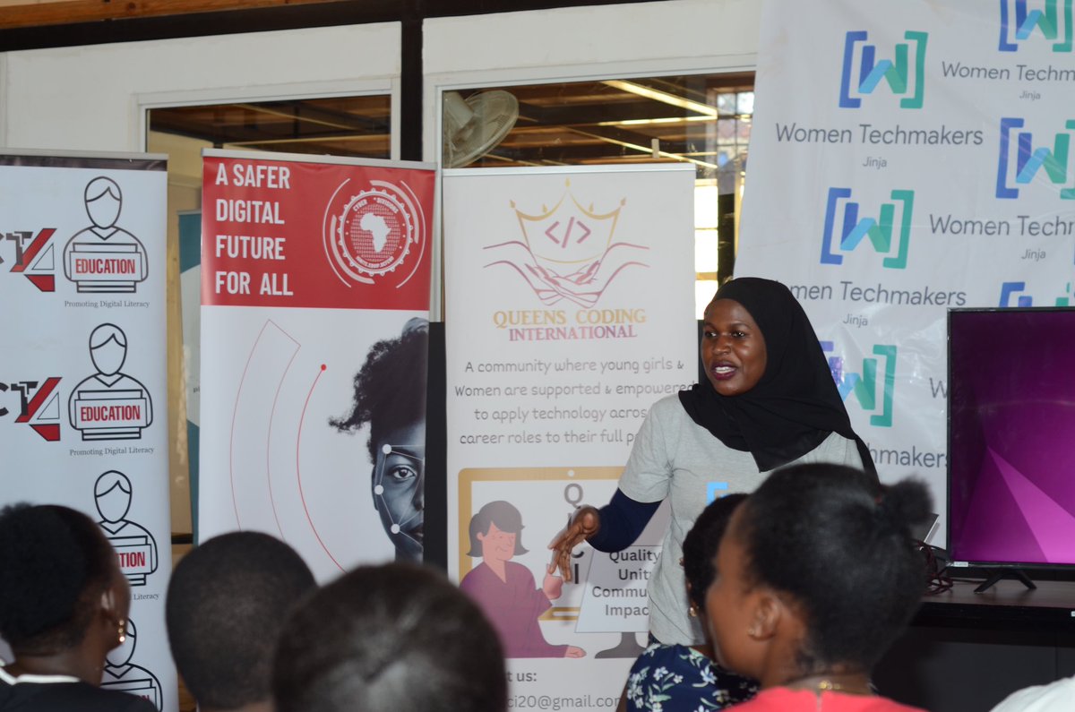 Charitycyber's tweet photo. just an advantage – it’s essential. Across Africa, women and girls are stepping up as pivotal players in the digital landscape, yet their participation in cybersecurity remains limited. It’s time to change that narrative. https://t.co/RhHDkcsqXe