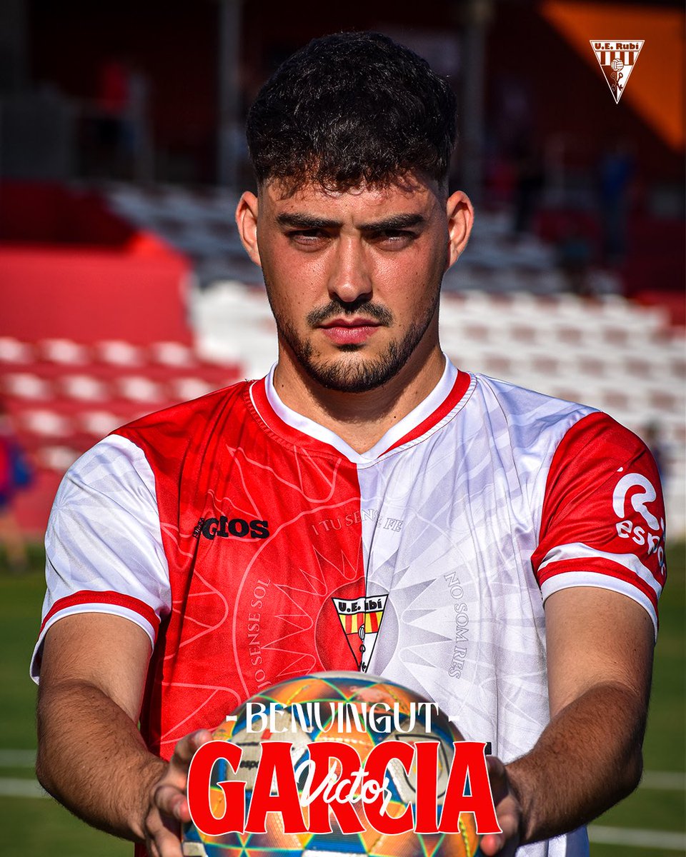 UERubi's tweet photo. 𝗢𝗙𝗜𝗖𝗜𝗔𝗟 🆕✍🏻 | @victorgn_6 ⚽️👀

El central, 𝐕𝐢𝐜𝐭𝐨𝐫 𝐆𝐚𝐫𝐜𝐢𝐚 és nou jugador de la Unió Esportiva Rubí.

Benvingut i molta sort! 😉
 
✍🏽 https://t.co/zXzpUREjl2

#UnSentiment 🔴⚪️ https://t.co/Xl51jbdaHi