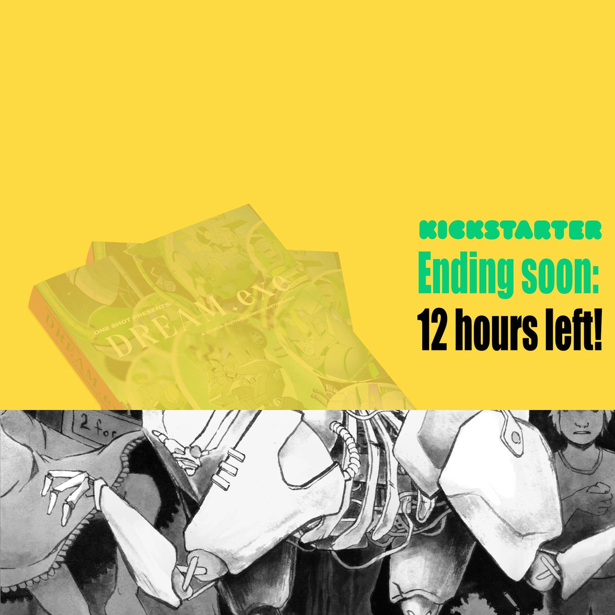 My story, “Soul Machine” is  a story about some robots having an existential crisis, but on a deeper level, it’s about learning who we are vs how we are “programed” to be.
You can find the anthology here:
kickstarter.com/projects/jaker…