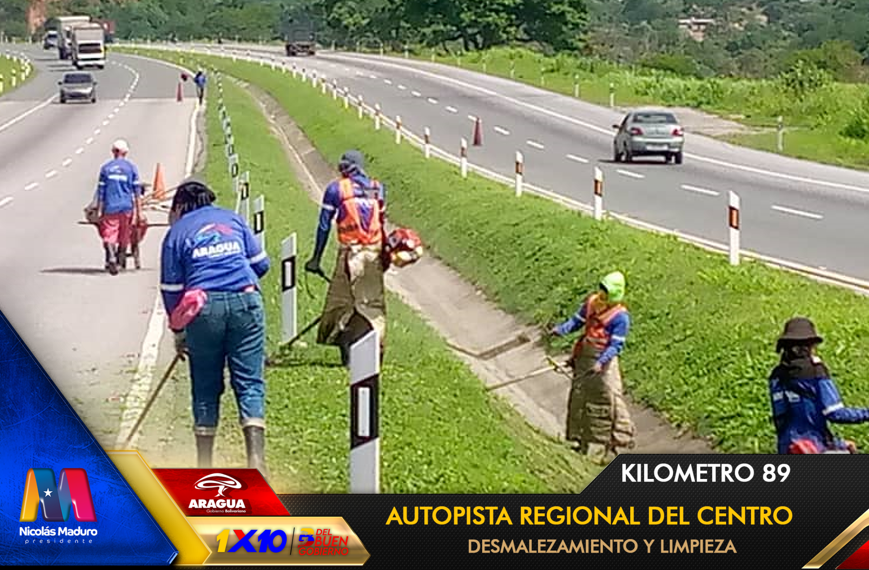 viasdearaguas's tweet photo. 🚧📸 Gdora. @Soykarinacarpio con la constancia y esfuerzo Mantenimiento vial km 89 de la #ARC de #Aragua tramo a tramo, kilometro a kilometro con desmalezamiento y limpieza, bajo los lineamientos del 1x10 del Buen Gobierno.
#VenezuelaPotencia
@NicolasMaduro @_Vpsops @VTVcanal8 https://t.co/b4QCKwcuoA