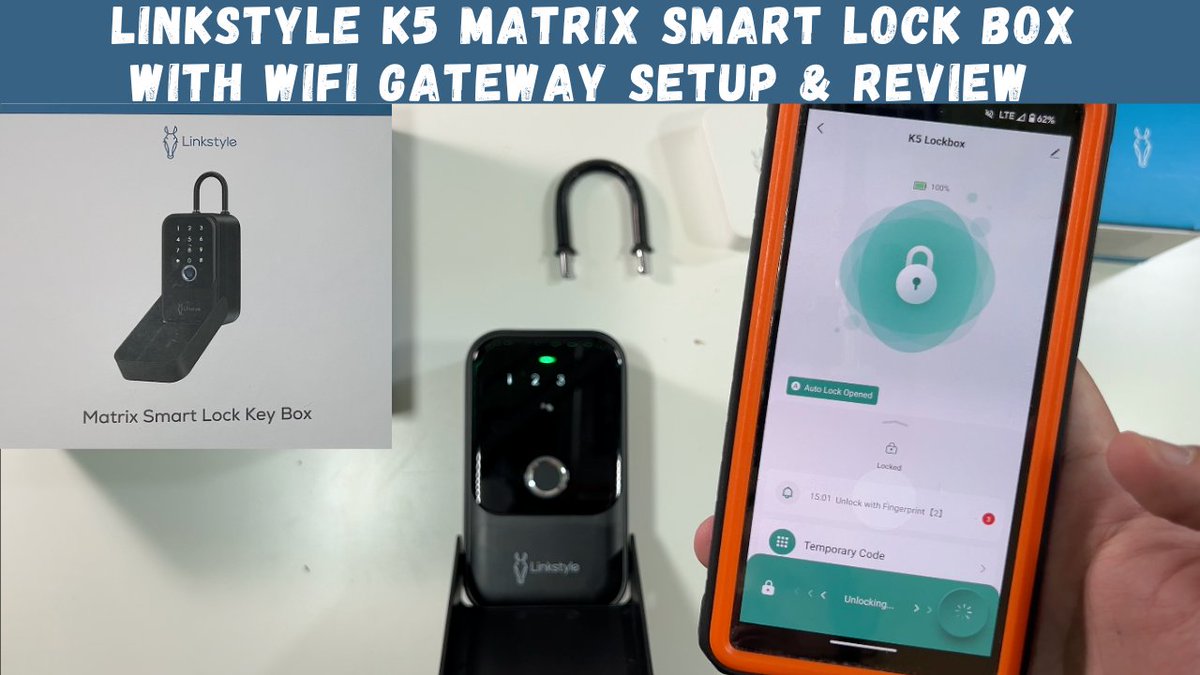 bigcvlogs's tweet image. Today we setup and review the #Linkstyle K5 Matrix Smart Lock Box.
With the included Gateway, you can unlock this #SmartLockBox from anywhere in the world via the App.
An #Airbnb owners must have item!
See the whole setup process in our review video.

youtu.be/gGD2iOLLqgY