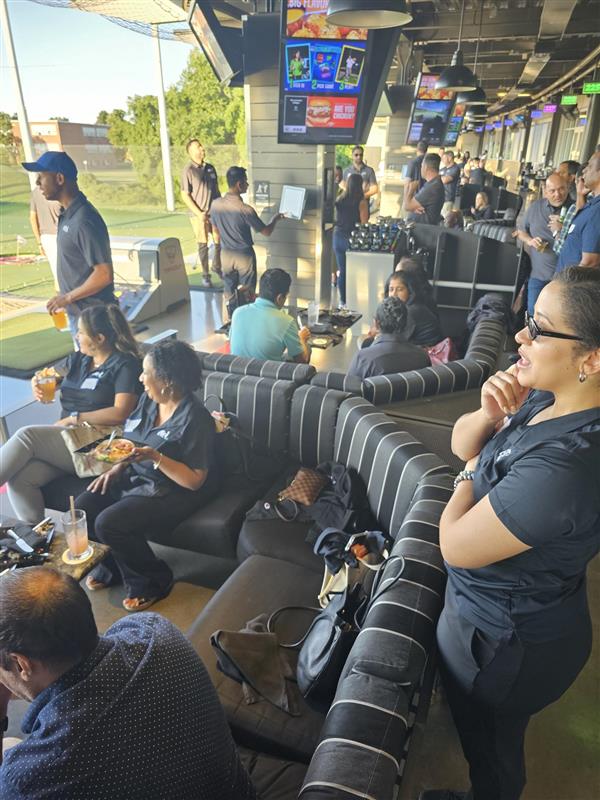 eTelligentGroup's tweet photo. ⛳✨ A heartfelt thank you to all our incredible employees who joined us for our 2nd Quarter All-Hands Meeting at Topgolf! #TeamAppreciation #AllHandsMeeting #TopgolfFun #EmployeeEngagement #Gratitude #Teamwork #eTel #eTelligentGroup https://t.co/WK1CC9qHel