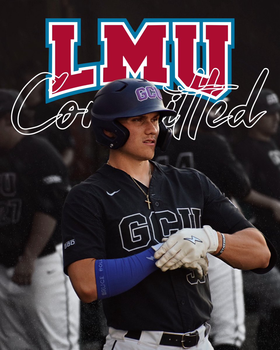 Excited for the next chapter <a href="/lmulionsBSB/">LMU Baseball</a>