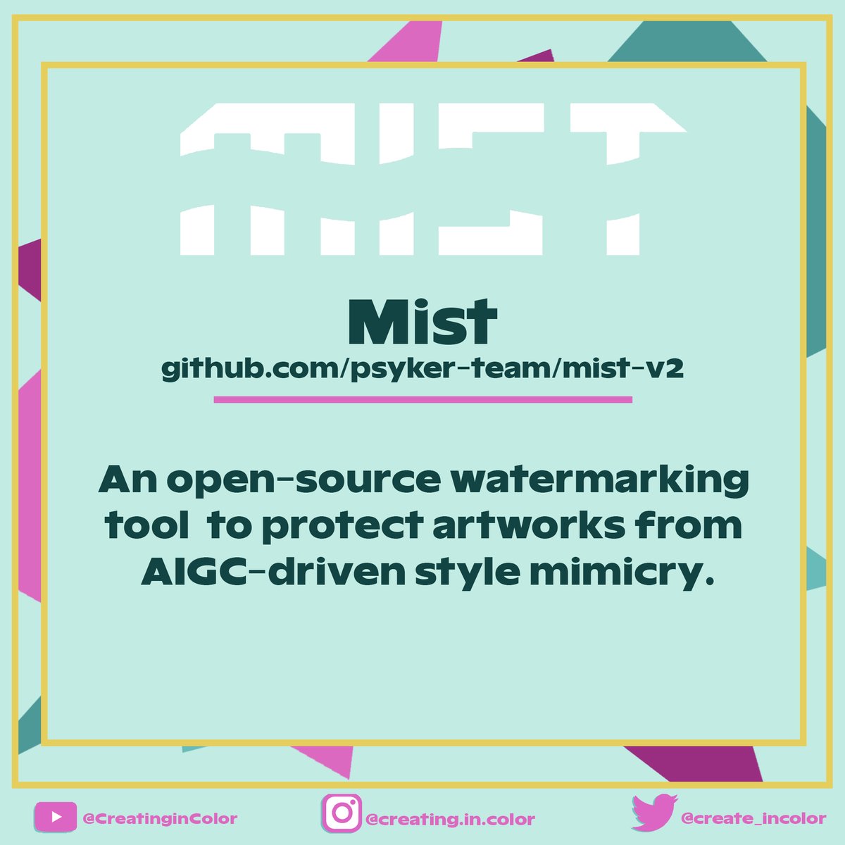 Creating in Color tweet media