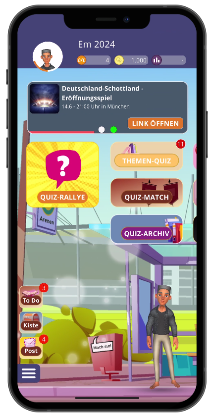 vitabook's tweet photo. #Fußball meets #Gesundheit: Das ultimative #EM2024-Erlebnis mit #VitaQuiz! ⚽ Liebst du Fußball und möchtest dein Wissen testen, bessern und gegen andere quizzen? Dann ist VitaQuiz genau das Richtige für dich!  Lad Dir die App😉 Quiz Dich fit.
https://t.co/mIuwESnX0g https://t.co/kxMvmwjLBd