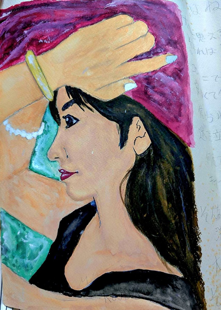ouooo0's tweet photo. 目まぐるしい毎日ですが、生きてます。
最近、親から渡された昔わたしが描いた
絵…さよならしました。
ありがとう青春！
#CASCADE
#ラクリマクリスティ
#國府田マリ子
#もののけ姫 https://t.co/p8mjYHSKab