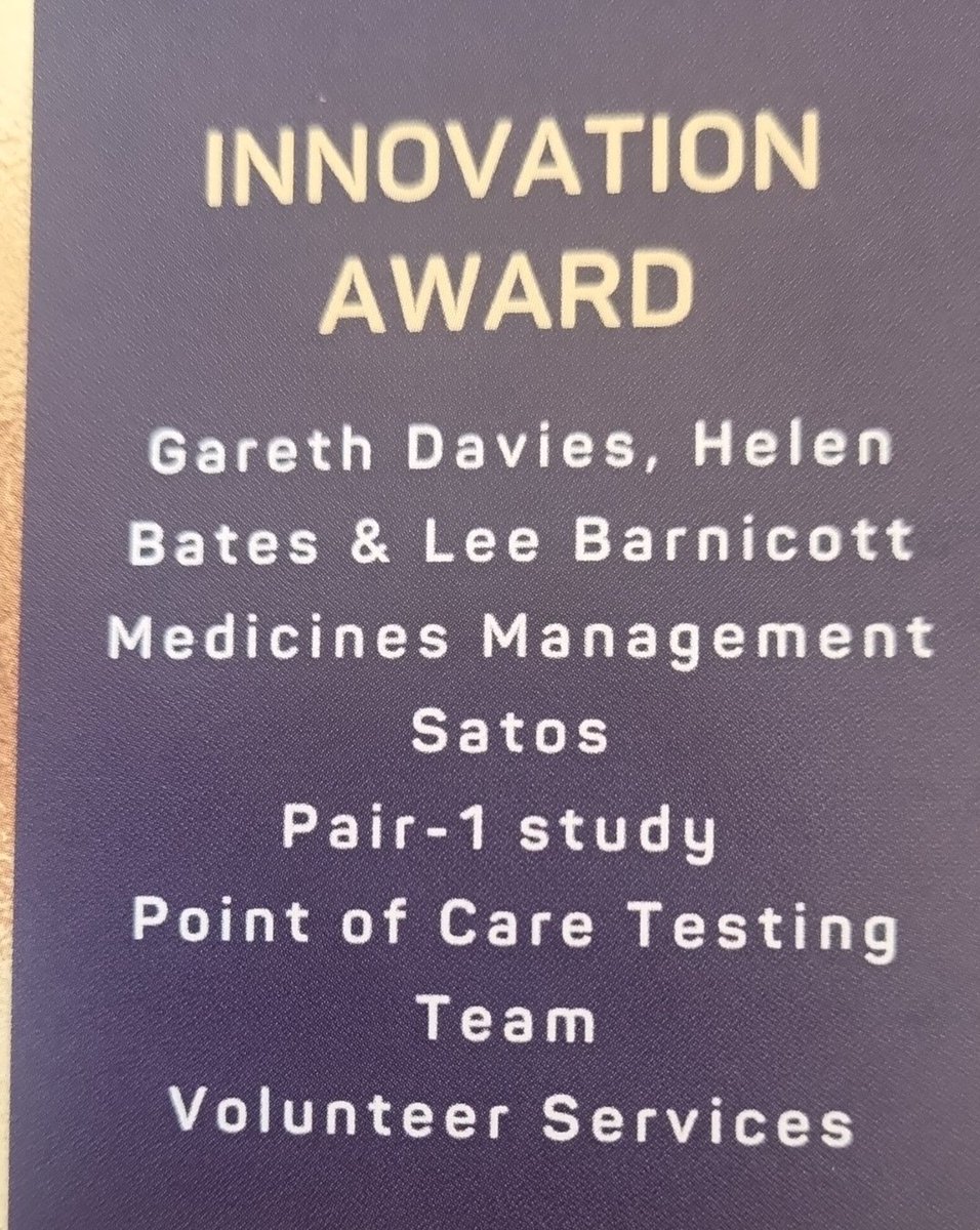 Good Luck to our amazing POCT team, shortlisted in the Innovation category in the <a href="/HHFTnhs/">Hampshire Hospitals</a> #PeoplesAwards2024

<a href="/WeBMScientists/">WeBMS</a>
<a href="/IBMScience/">IBMS #AtTheHeartOfHealthcare</a> <a href="/kirstygordon/">Kirsty Gordon</a> <a href="/Eloise32205469/">Eloise</a>