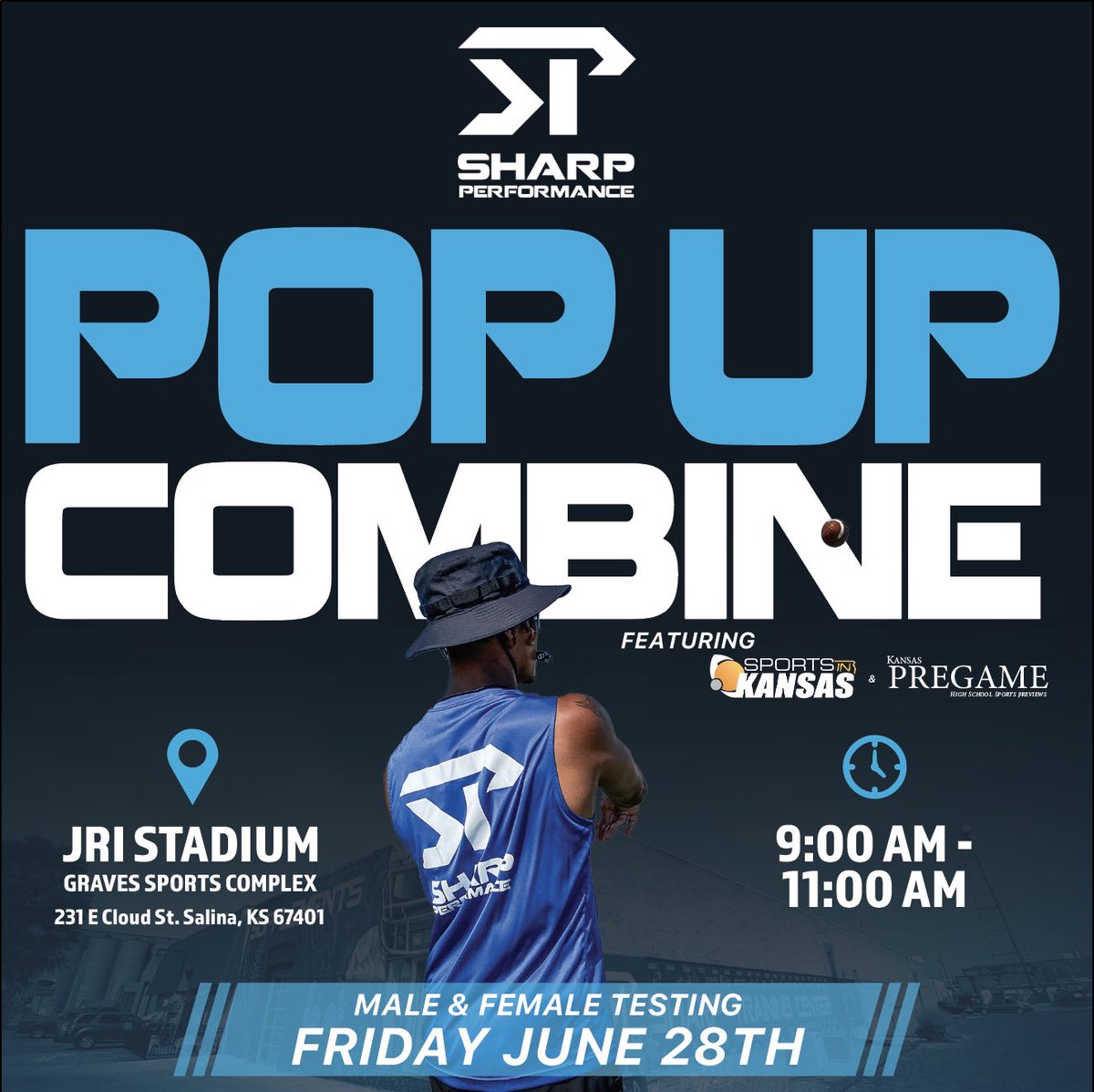 Sharp Performance (@sharp_spelite) on Twitter photo 🏈 POP UP & POP OUT 🏈
June 28th right here in Salina KS ‼️
Use the link down below ⬇️ to register 🚨
sharp-performance.com/registration-f…
<a href="/sportsinkansas/">Sports in Kansas</a>
<a href="/KansasPregame/">Kansas Pregame</a> 🏈 POP UP & POP OUT 🏈
June 28th right here in Salina KS ‼️
Use the link down below ⬇️ to register 🚨
sharp-performance.com/registration-f…
<a href="/sportsinkansas/">Sports in Kansas</a>
<a href="/KansasPregame/">Kansas Pregame</a>