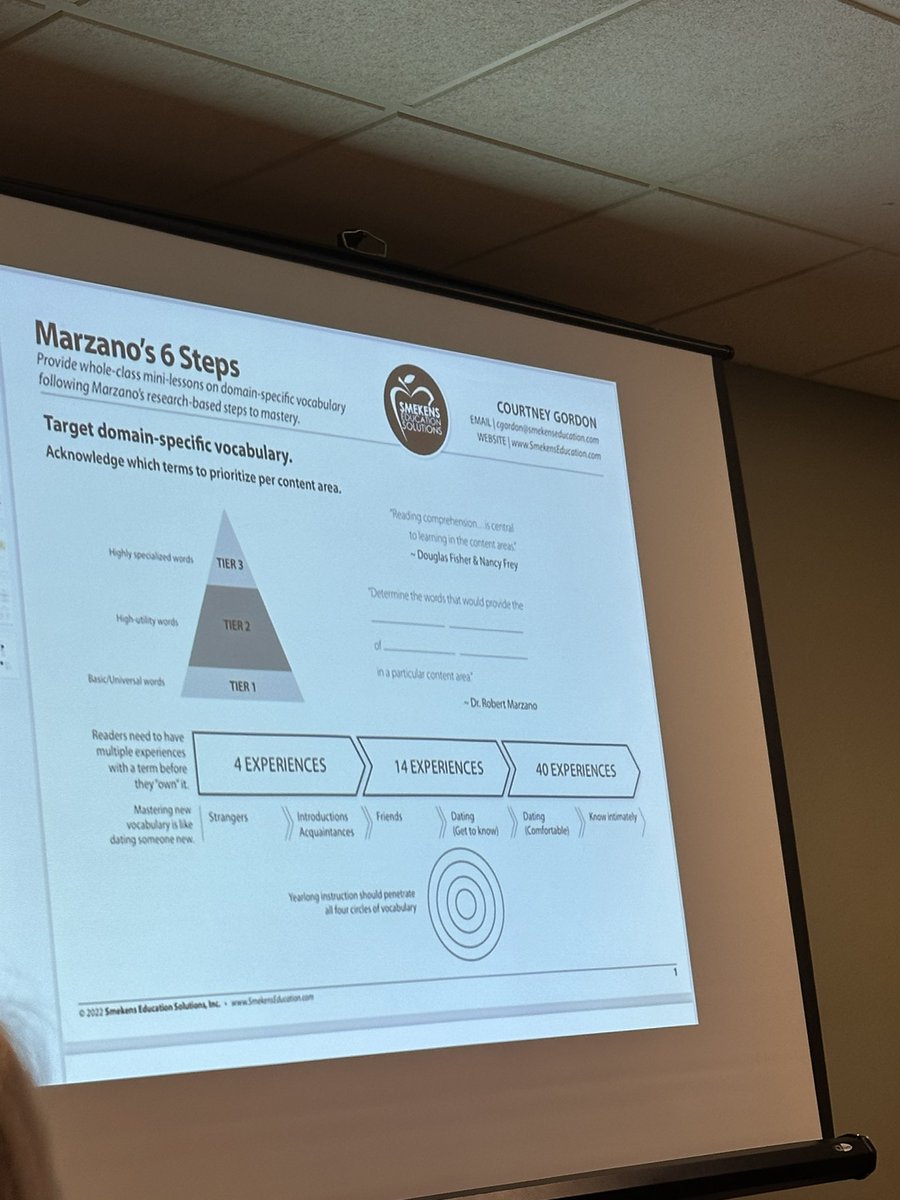 30 words per subject per year should be our goal! I love learning all about vocabulary instruction with Courtney Gordon! <a href="/KEDCGrants/">KEDC Grants</a> <a href="/KyCharge/">KYCharge</a>