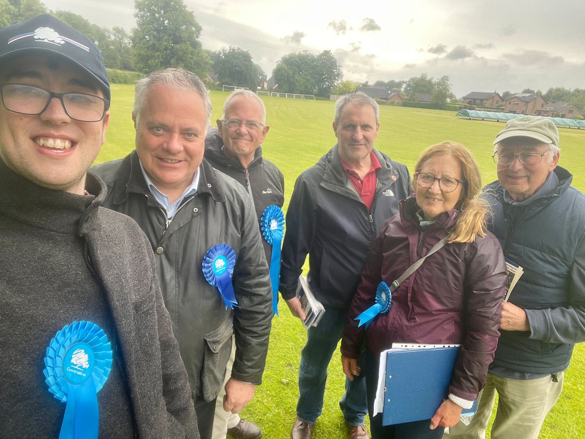 Was a pleasure to assist in the campaign of @Baynes4NShrop. He is a truly fabulous local candidate where he was warmly received on the doorstep in Woore and Market Drayton. 
#Walking2Win #Northshropshire #GE24