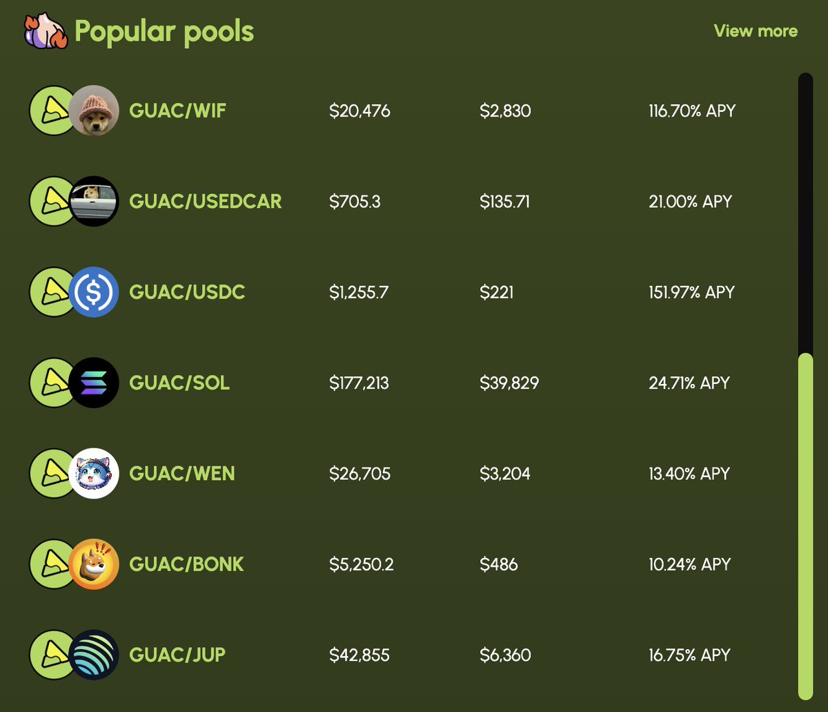 Those GuacSwap pools are starting to print! 💸

We appreciate your patience as we fine-tuned systems and made sure the interface delivered the freshness you deserve.

Guacamole v3.1 drops tomorrow. The $GUAC don't stop.