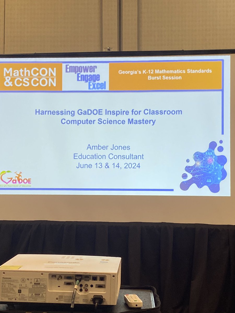 #MathCon24 #CSCon24 <a href="/ecwestwildcats/">Evoline C. West</a> <a href="/GaDOE_CS/">GaDOE_CS</a>