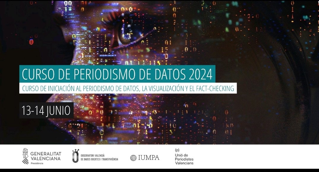 j7debord's tweet photo. Taller de periodismo y datos. Visualización y .
👌de lujo!

Con Lorena Romero-Domínguez y Guillermo Gil

Observatorio de Datos Abiertos y Transparencia de la Universitat Politècnica de València

IUMPA - Instituto Universitario de Matemática Pura y Aplicada 
#datavis
 #datavis https://t.co/GHVYr4Km3P