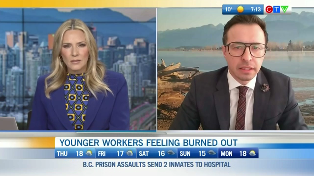 CTV Morning Live (@ctvmorninglive) on Twitter photo On CTV Morning Live with <a href="/Keri_Adams/">Keri Adams</a>, Workplace Expert at <a href="/roberthalf/">Robert Half</a>, <a href="/MikeShekhtman/">Mike Shekhtman</a> explains why younger workers are feeling burned out 😅👔
bc.ctvnews.ca/video/c2939913… On CTV Morning Live with <a href="/Keri_Adams/">Keri Adams</a>, Workplace Expert at <a href="/roberthalf/">Robert Half</a>, <a href="/MikeShekhtman/">Mike Shekhtman</a> explains why younger workers are feeling burned out 😅👔
bc.ctvnews.ca/video/c2939913…
