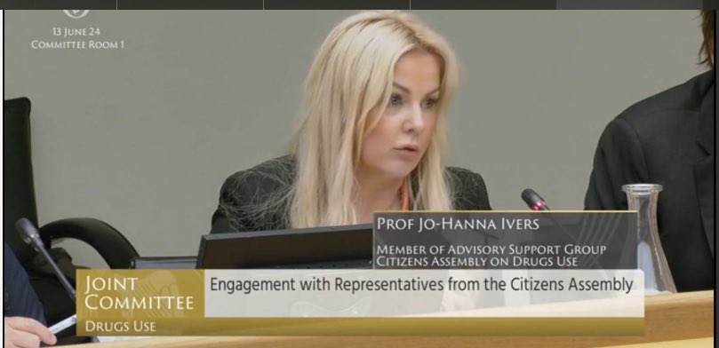Professor Jo-Hanna Ivers (@prof_jo_ivers) on Twitter photo Today I attending the inaugural meeting of the Oireachtas Joint Committee on Drugs. A progressive discussion was had! I wish the committee every success with the next phase. I eagerly await the final report. <a href="/tcddublin/">Trinity College Dublin</a> <a href="/CitizAssembly/">The Citizens' Assembly</a> <a href="/TrinityMed1/">School of Medicine, Trinity College Dublin</a> <a href="/gastaut/">Colin Doherty</a> @susanmsmith <a href="/shaneannp/">Shane McLaughlin</a> Today I attending the inaugural meeting of the Oireachtas Joint Committee on Drugs. A progressive discussion was had! I wish the committee every success with the next phase. I eagerly await the final report. <a href="/tcddublin/">Trinity College Dublin</a> <a href="/CitizAssembly/">The Citizens' Assembly</a> <a href="/TrinityMed1/">School of Medicine, Trinity College Dublin</a> <a href="/gastaut/">Colin Doherty</a> @susanmsmith <a href="/shaneannp/">Shane McLaughlin</a>