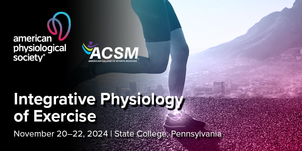 American Physiological Society (@apsphysiology) on Twitter photo ICYMI, we'll be hosting the Integrative #Physiology of Exercise meeting (#IPExercise2024) this Nov. at <a href="/penn_state/">Penn State</a>. Abstract submission and registration open tomorrow (June 14). Learn more: ow.ly/xC4g50SbNP5 ICYMI, we'll be hosting the Integrative #Physiology of Exercise meeting (#IPExercise2024) this Nov. at <a href="/penn_state/">Penn State</a>. Abstract submission and registration open tomorrow (June 14). Learn more: ow.ly/xC4g50SbNP5