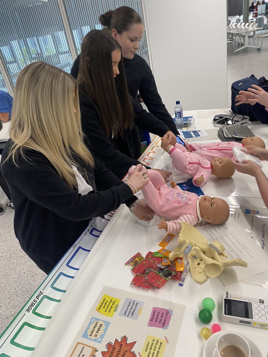 An enjoyable afternoon with some of our new <a href="/Boness_Academy/">Bo'ness Academy</a> S4 pupils at <a href="/FVCollege/">Forth Valley College</a> for the <a href="/DYW_ForthValley/">DYW Forth Valley</a> NHS Interactive Careers Event. Feedback from the pupils was very positive!