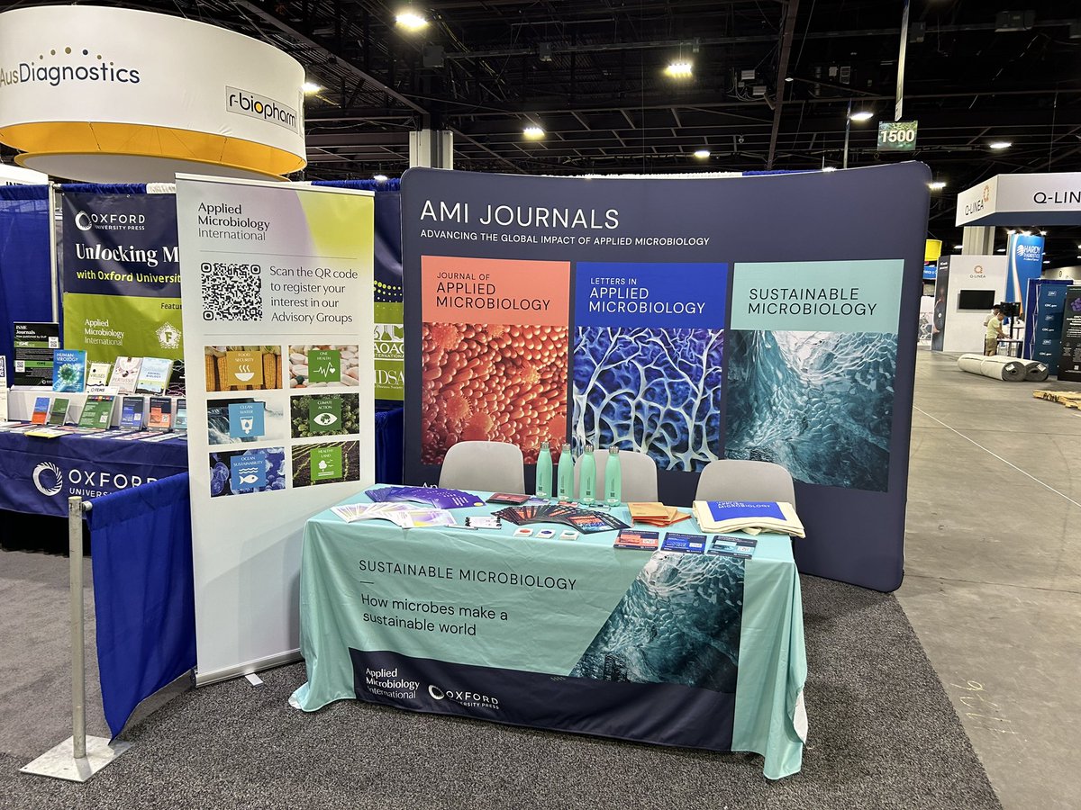 AMI_SMI (@ami_smijournal) on Twitter photo The <a href="/AMIposts/">Applied Microbiology International</a> team are ready to meet you at #ASMMicrobe2024! Visit us at booth 1706 to find out more about our journals and policy work. The <a href="/AMIposts/">Applied Microbiology International</a> team are ready to meet you at #ASMMicrobe2024! Visit us at booth 1706 to find out more about our journals and policy work.