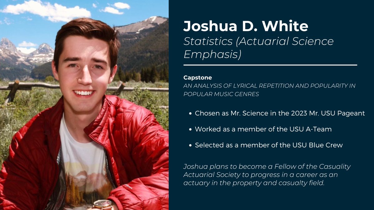 usuhonors's tweet photo. Join us in celebrating our 2023-2024 Utah State University Honors Program graduates with a graduation highlight! #DareToKnowUSU https://t.co/Bun2TjQlMa