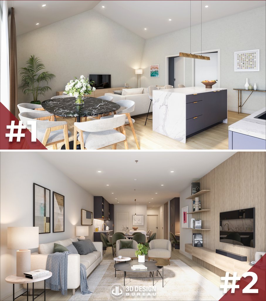 3ddesignbureau's tweet photo. Pick your favourite living room! Which one do you like best?
👉️ #1 or #2?
Comment below with your choice and if you can guess which new Dublin development this is.
#interiordesign #Dublin #3DDB https://t.co/QOnWUEOjJh