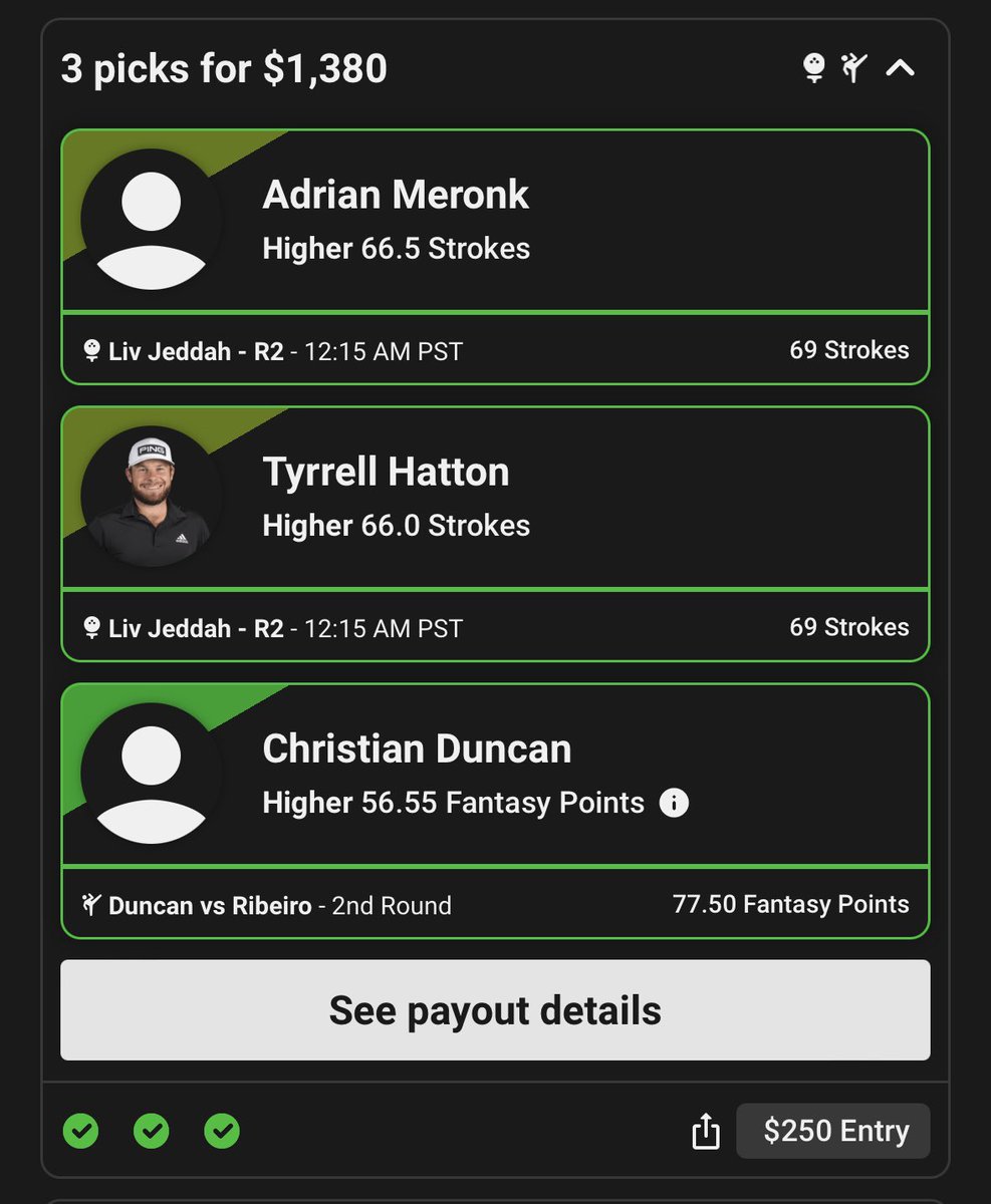 UnderdogPlays0's tweet photo. CASH IT ✅

It will cost $20 to join the discord and have access to exclusive picks daily.

#PrizePicks #GamblingTwitter #NBAPicks #UnderdogFantasy #draftkings   #nfl  #SportsBetting #fanduel #NBA     #mlb #esports #sportsbook #NBAProps #Picks #underdog #parlay https://t.co/0s5QOkofAe