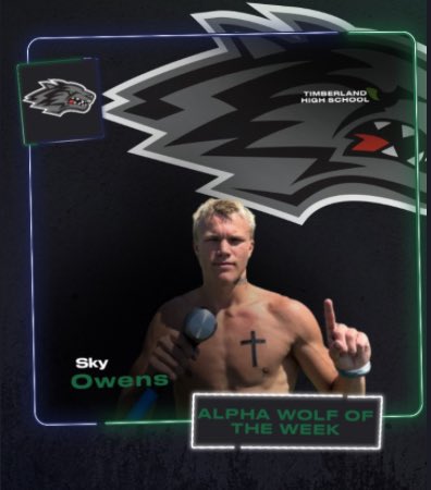 Congrats to our Apha Wolf of the week <a href="/SkyOwensNumba1/">Sky “Cookie” Owens</a>! Heard great things while I was out, appreciate everyone to keep pushing the team ahead! Enjoy the weekend and ready to be back on Monday. #EarnIt