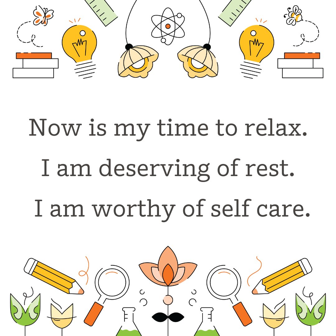 Amplify's tweet photo. ☀️ Teachers, what are your go-to affirmations for a restful summer? 

Here are some of ours. ⬇️ https://t.co/hiYcPEjTS4