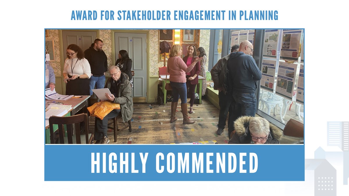 Highly commended to <a href="/SouthOxon/">South Oxfordshire DC</a> and <a href="/WhiteHorseDC/">Vale of White Horse</a> Councils for excellence in Stakeholder Engagement at the #PlanningAwards! Your dedication to community collaboration is inspiring! 🏅