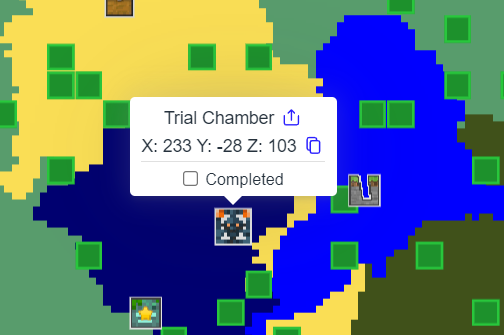 FlamingTweets_'s tweet photo. @chunkbase the seed map for 1.21 isn't working currently https://t.co/9Xoyt01HQA