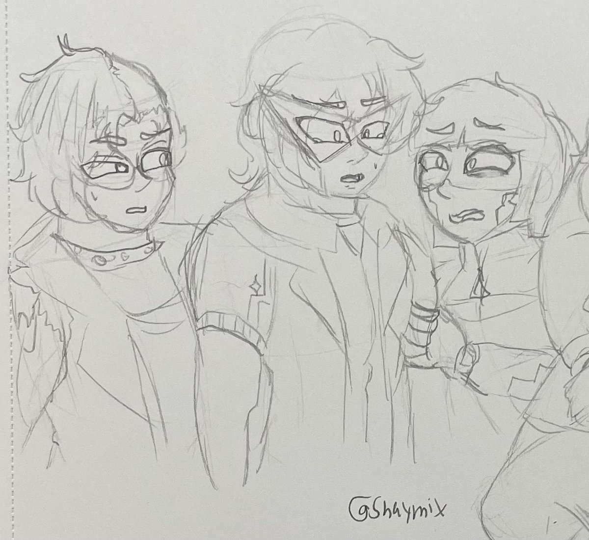 ShaymixDiamondz's tweet photo. Did some sketches for Sunset Paradise: New Horizons so have a sketch of Ramona’s dead sibling, a redraw from the fifth episode and some sketches of Fiona and Funk-washed Meggy-
#SMG4 #SMG4Meggy #SMG4Fanart #SunsetParadise #SPNH #SunsetParadiseOC #SunsetParadiseAU #SMG4OC https://t.co/Howc4uJBJB