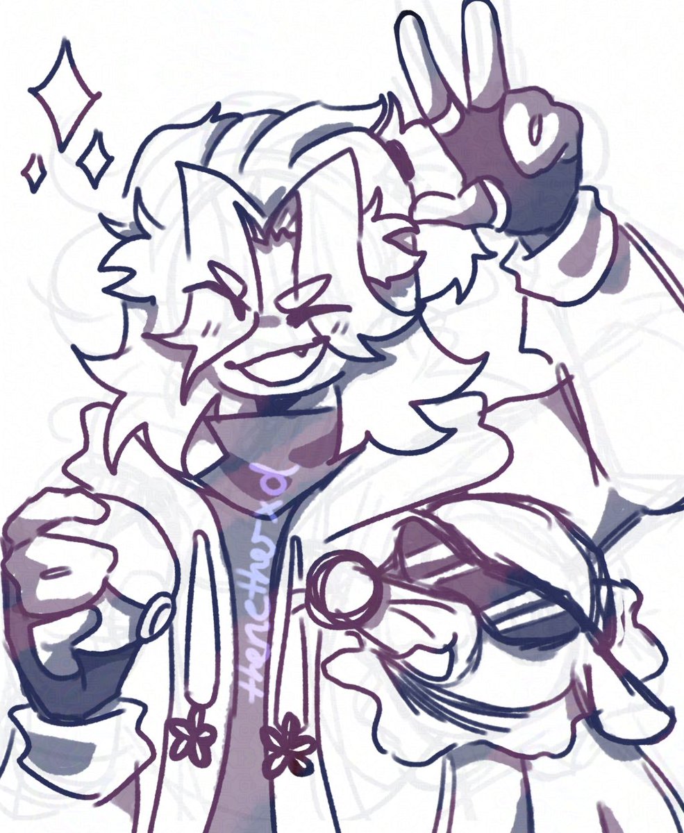 thenetherxd's tweet photo. AALTO WITH A POPPLIO DOODLE RAHHHH
(Drawn in my second , simpler artstyle)

.
.
.
.
.
.
.
.
.
Tags;
#wutheringwaves
#wuwa #wuwafanart #aalto #aaltofanart #wutheringwavesfanart #wuwaart #digitalart #art #pokemon #pokemonart #pokemonfanart #popplio #poppliofanart https://t.co/XHjrd5TlMZ