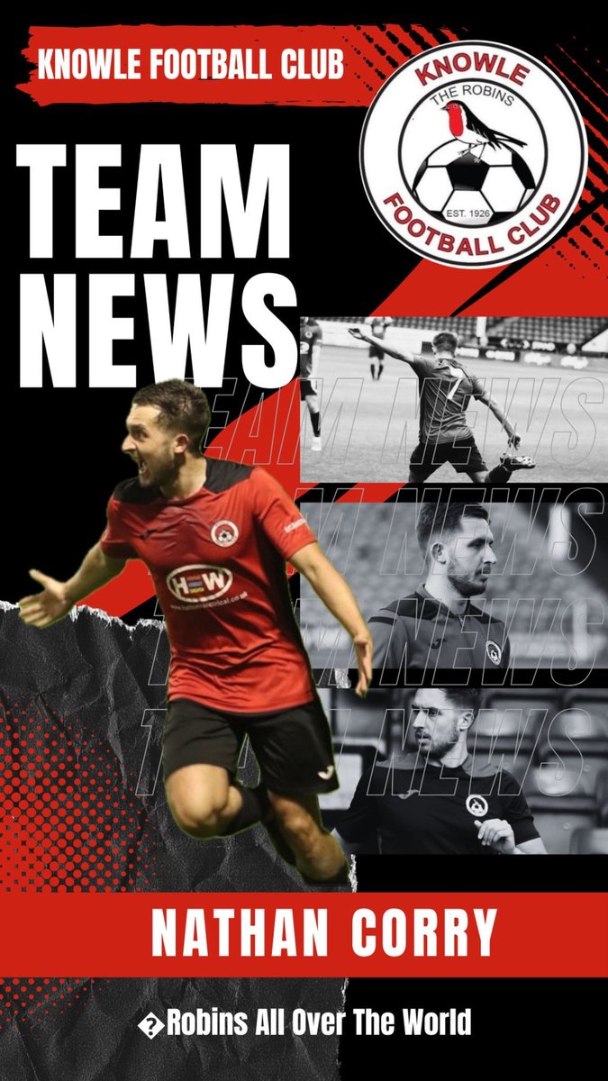 Knowle_FC's tweet photo. PLENTY OF COIN

Knowle FC are delighted that Nath ‘Coiny’ Corry has agreed to stay with the club for the upcoming season.
 
The front man turned middle man was unplayable towards the end of last season and the management team are chuffed Nath has decided to commit.

#UpTheRobins https://t.co/mJp0yQoL3p