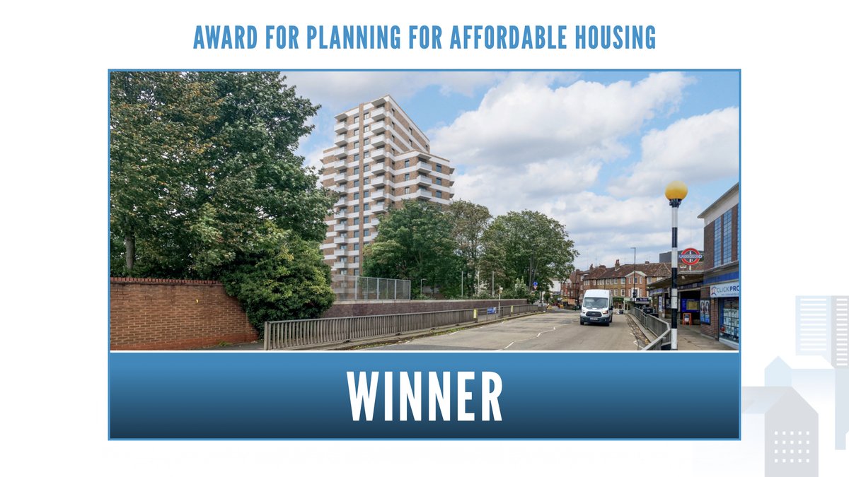 🏡 <a href="/Sphere25LLP/">Sphere25</a>, congratulations on winning for Planning for Affordable Housing at the #PlanningAwards! Your work is vital and appreciated!