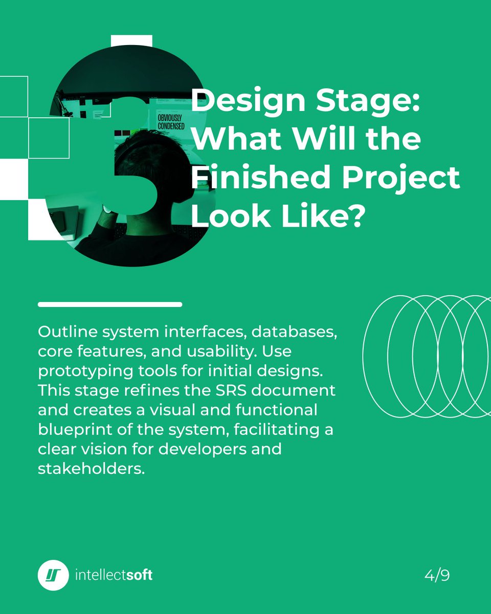 Part 1/
Having a well-structured System Development Life Cycle #SDLC is crucial for delivering a first-class software product that meets all your business objectives. Swipe through the carousel to learn more about each phase #SoftwareDevelopment #ProjectManagement #Intellectsoft