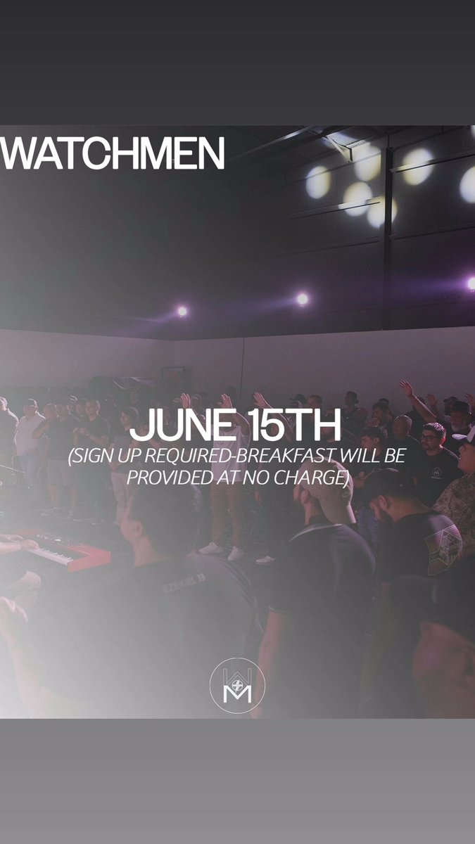 ATTENTION WATCHMEN!🚹

We have a few slots remaining for this Saturday!
Call 956.536.9084 &amp; sign up today!
Come ready &amp; expectant! ❤️🙏🏼