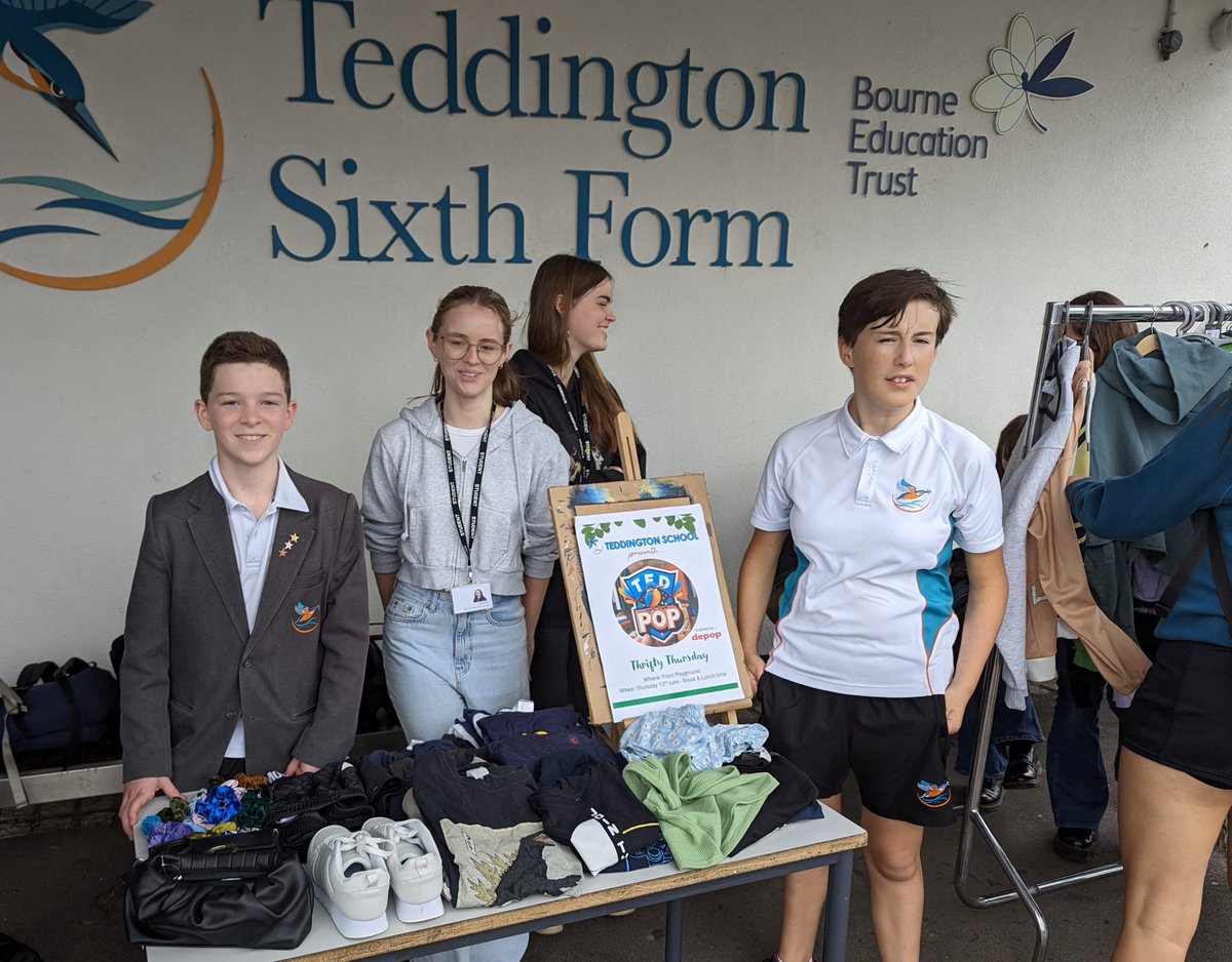 It's Thrifty Thursday! What an inspiring day across our schools for #BETGreenWeek! From bookmarks and planters made from recycled materials to organised recycling stations and pop up thrift stalls for clothes and technology, our Green Week teams showcased their ingenuity!