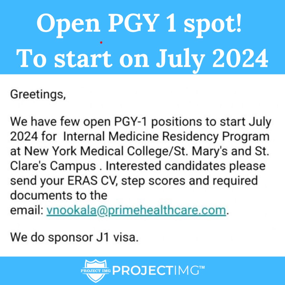Great opportunity to start residency next month!! Good luck!! 🥳🥳