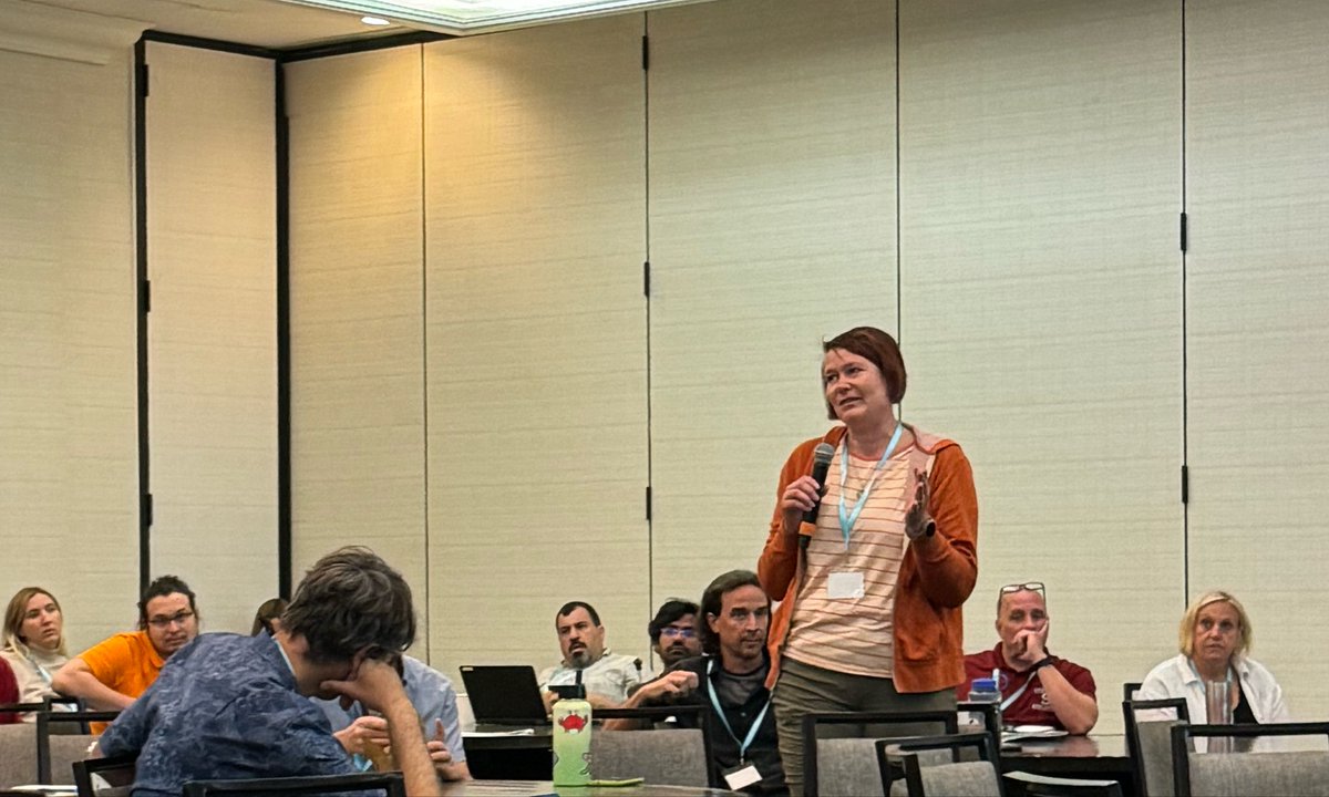 USCRP's tweet photo. To wrap up the USCRP Decadal Visioning Workshop, attendees delved into the latest in topical science and fundamental research 🔬, uncovering new insights and discoveries and articulating workforce development needs that will shape the future of coastal resilience. 🌊 https://t.co/9rVTt27AhE