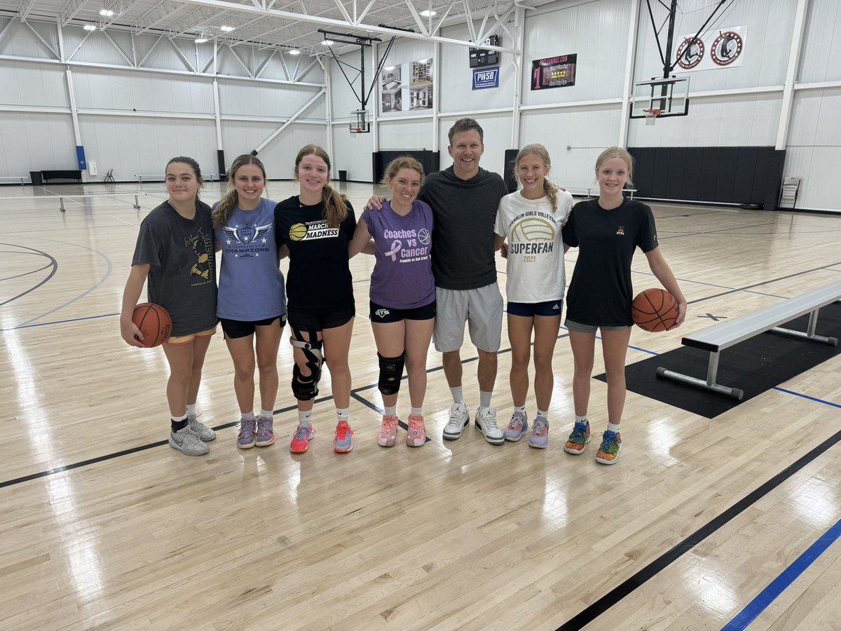 Franklin Girls Basketball (@fhsgbb1) on Twitter photo Some of our Franklin Sabers working hard at <a href="/DienerTravis/">Travis Diener</a> Elite basketball camp this week.
Thank you <a href="/ProductionsW7/">W7 Productions</a> for your support and highlighting girls basketball!
Countdown begins to season opener 2024! Go Sabers!
@SaberGirlsBball Some of our Franklin Sabers working hard at <a href="/DienerTravis/">Travis Diener</a> Elite basketball camp this week.
Thank you <a href="/ProductionsW7/">W7 Productions</a> for your support and highlighting girls basketball!
Countdown begins to season opener 2024! Go Sabers!
@SaberGirlsBball