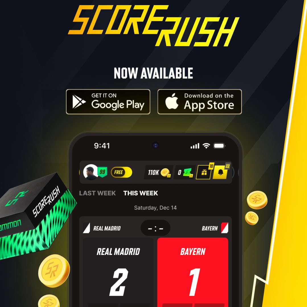 NaachoFooty's tweet photo. Cheeky Premier League Rivals Group on @scorerushgame 

Enter Code: YVMXXU https://t.co/JE77I3EZyX