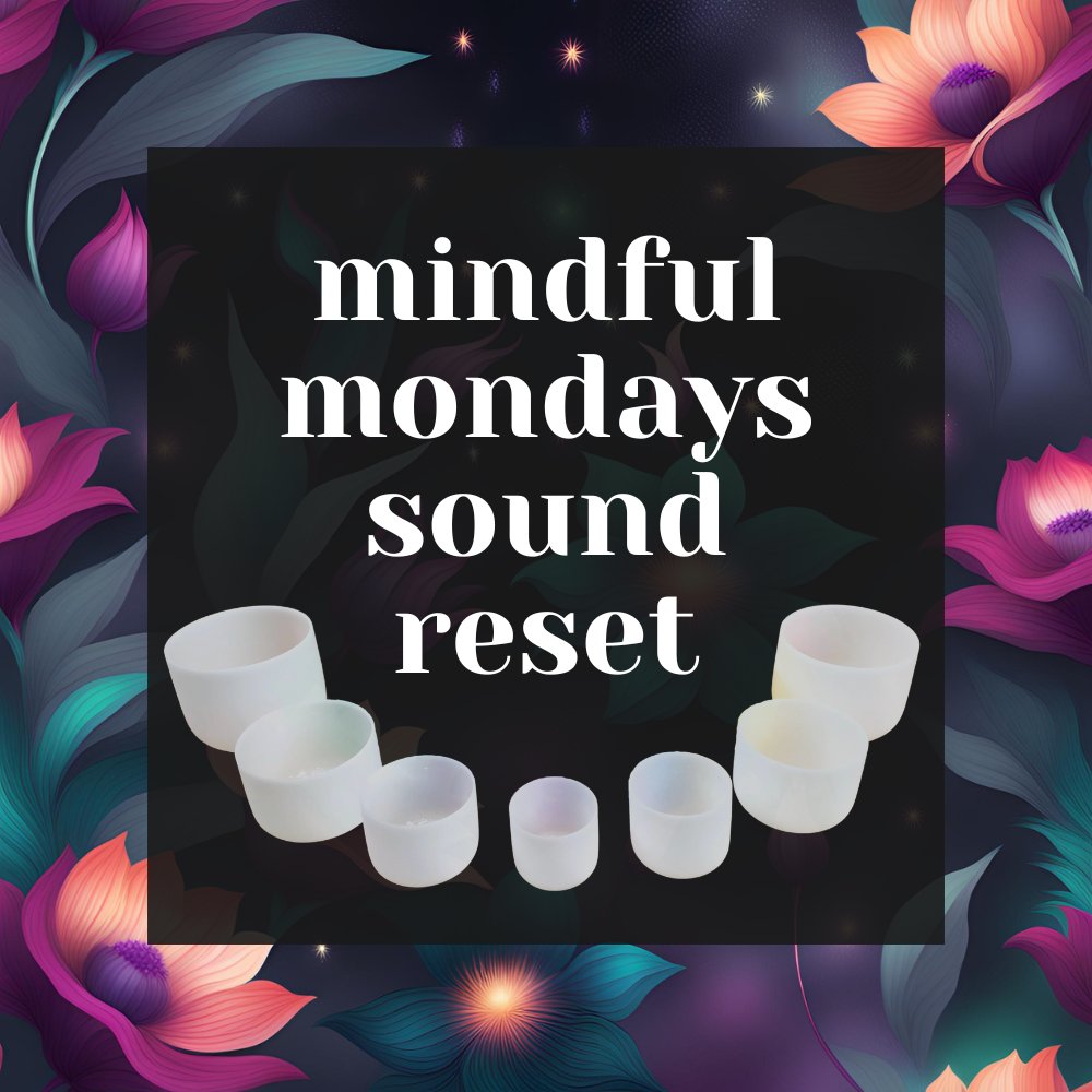 🎉 Join me for Mindful Mondays: Sound Reset starting July 1, 2024!

Hit the reset button and start your week with a burst of positive energy. 💜🎶

#soundhealing #soundbath

lu.ma/harmonic-vibes