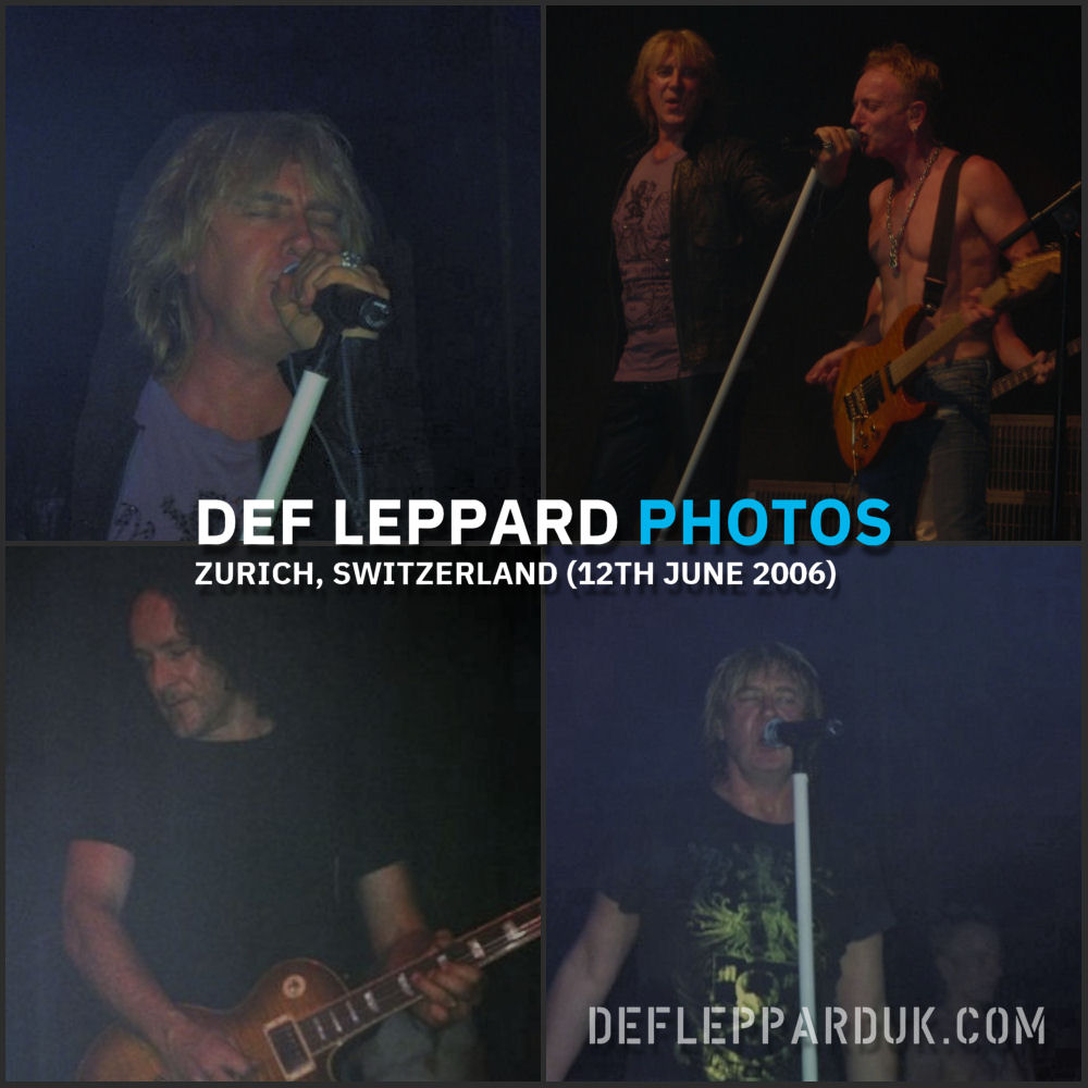dltourhistory's tweet photo. #DefLeppard #Photos from a show in
#Zurich Switzerland 🇨🇭 18 Years Ago on 12th June 2006

View the full gallery via the link. 📸

#defleppardYEAH #joeelliott #ricksavage #rickallen #philcollen #viviancampbell #TBT  
https://t.co/OUKtKnt1Qg https://t.co/7XXIwG752m